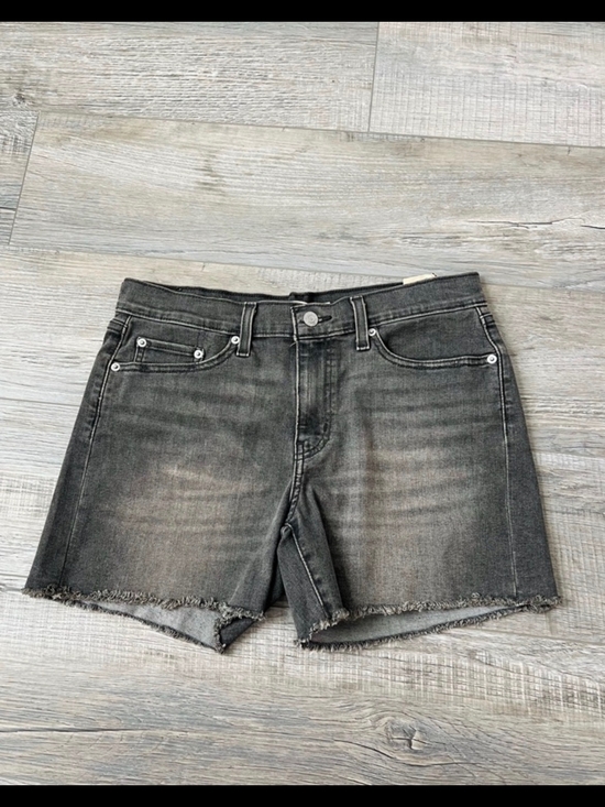 Levi's Pants - Levi's Women's Black Washed Denim Jean Shorts